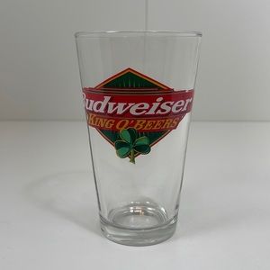 Budweiser King O’Beers Pint Glass